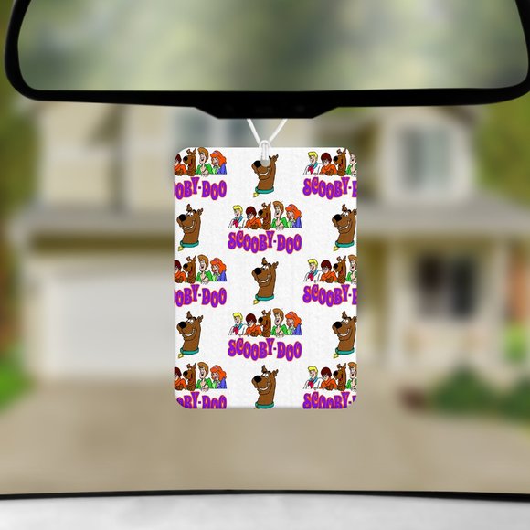 Scooby Doo Seat Belt Cover, Car Coaster & Air Freshener - Picture 6 of 6